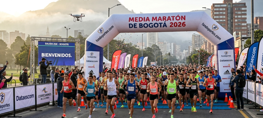 media maraton de bogota